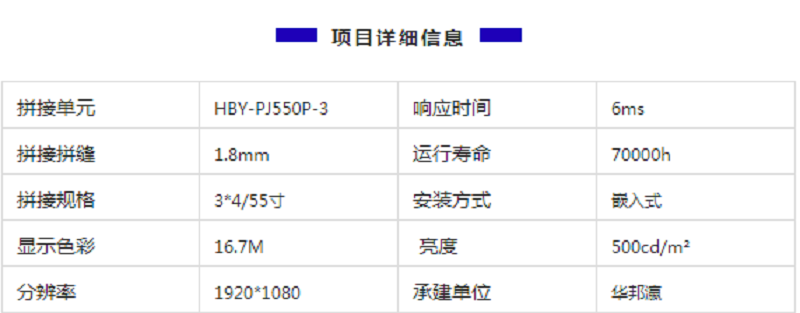 广播电视台液晶拼接屏